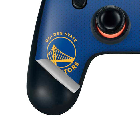 NBA Golden State Warriors Jersey Google Stadia Controller Skin